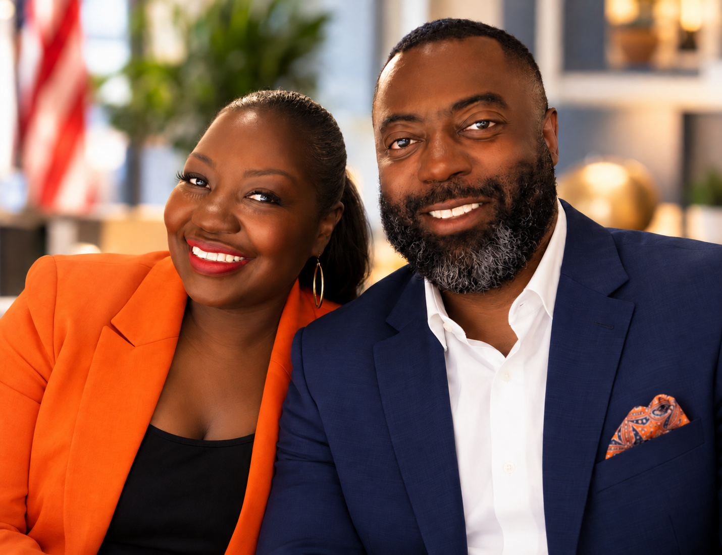 Natalie and Gam James, the VA Loan Lovers